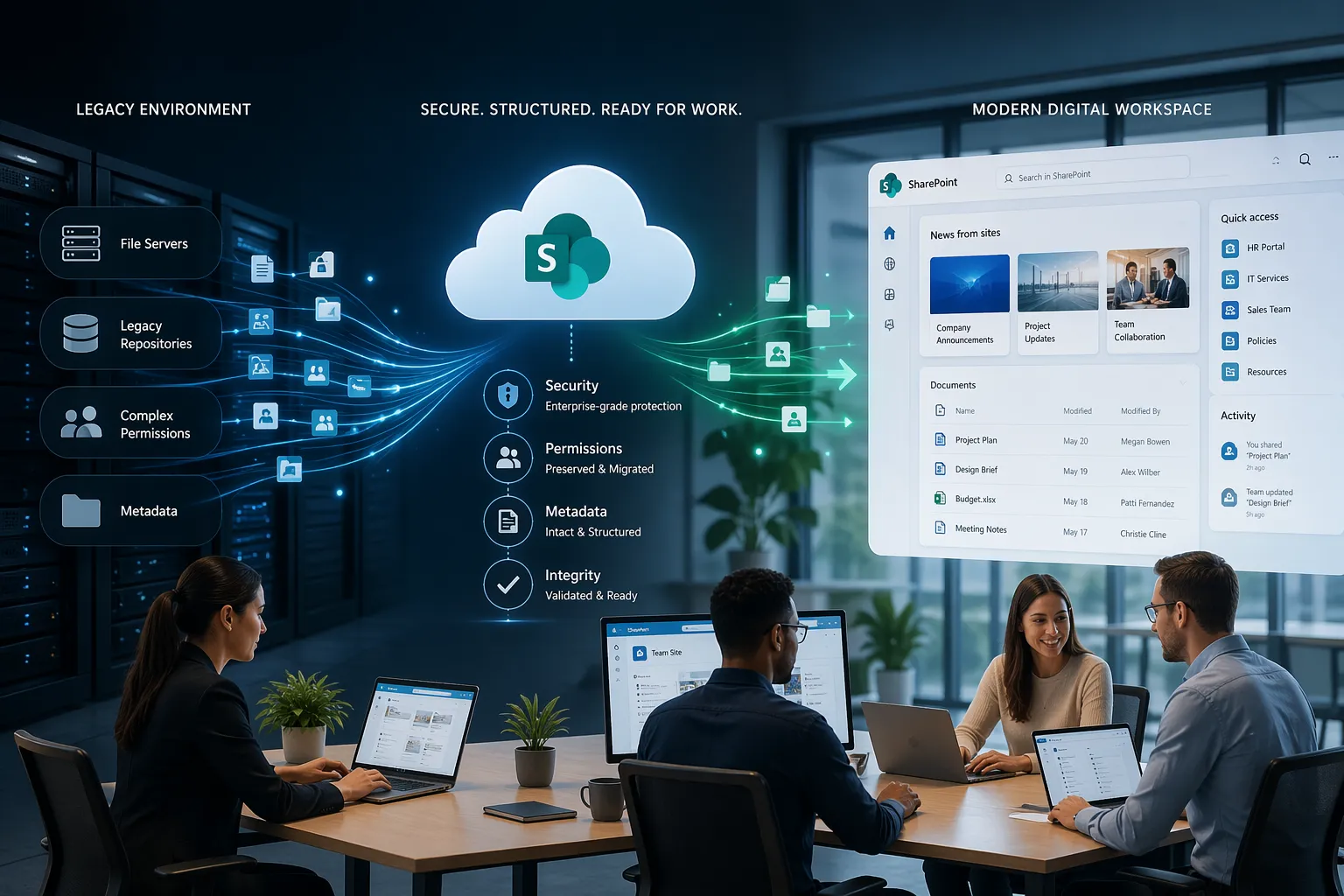 Digital Workspace Adoption via SharePoint Modernization