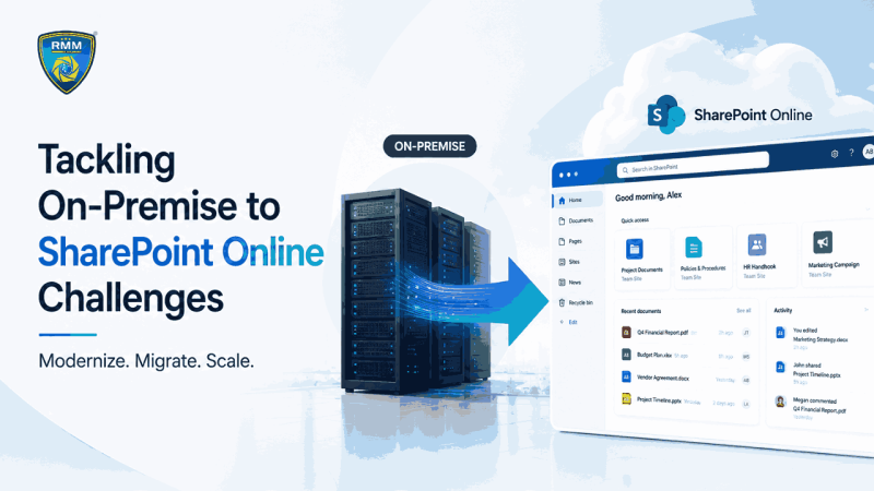 Tackling On-Premise to SharePoint Online Challenges - RMM Technologies Case Study